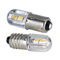 2Pcs E10 T4W BA9S 6V 12V LED Bulbs 3030 SMD Motorcycle Side Signal Light Auto Truck Interior Instrument License Plate Work Lamp