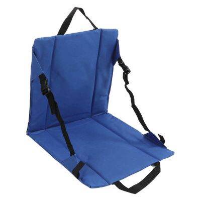 Stadium Back Pad 600D Oxford Fabric Folding Fishing Chair for Hiking