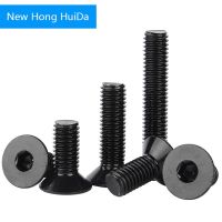 M3 M4 M5 M6 M8 Black 304 Stainless Steel Countersunk Head Socket Head Cap Screws Flat Head Extension Flat Cup bolts