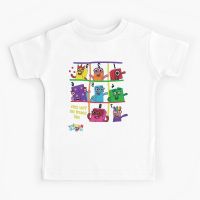 COD SDFGERTERT ใหม่ เสื้อยืดลําลอง แขนสั้น พิมพ์ลายกราฟฟิค Numberblocks น่ารัก สไตล์วินเทจ ฮิปสเตอร์ สีฟ้า สําหรับเด็กผู้ชาย ผู้หญิง 2022