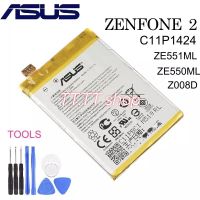 แบตเตอรี่ Asus Zenfone 2 Z00AD Z008D X007D ZE550ML ZE551ML C11P1424 3000mAh พร้อมชุดถอด