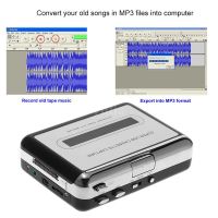 New ezcap USB Cassette Capture Cassette Tape-to-MP3 Converter into Computer St