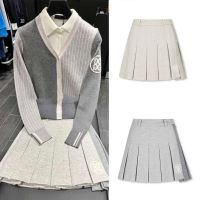 ✘♈✳ Golf Dress Women 39;s 22 New Autumn and Winter Thickened Short Skirt Fashion Versatile Pleated Half Skirt