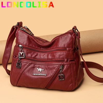 High Quality Soft Leather Luxury Purses and Handbags Womens Bag Designer Multi-pocket Crossbody Shoulder Bag for Women 2022 Sac