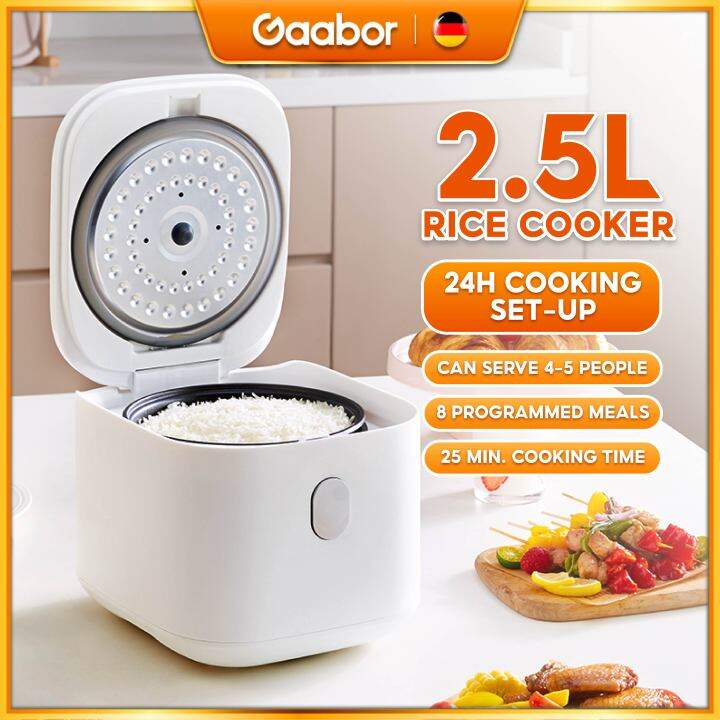 Newgaabor L Multifunctional Rice Cooker With H Cooking Set Up Programmed Meals