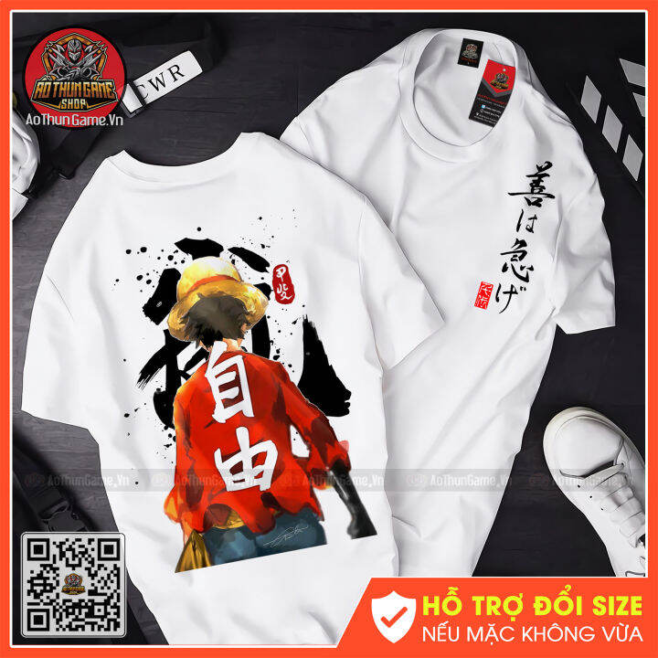 [Homi]Áo thun One Piece Luffy Mũ Rơm T13 mẫu mới cực đẹp, có size bé ...