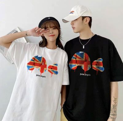 ใหม่ล่าสุด 2023 รีบด่วน ของหมดไว เสื้อยืดแขนสั้น งานแบรนด์ S M L XL กำลังมาแรง ราคาโรงงาน