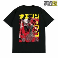 เสื้อยืดโอเวอร์ไซส์เสื้อยืด ลายอนิเมะ Sakazuki CHAINSAWMAN CHAINSAW MAN DENJI S-5XL