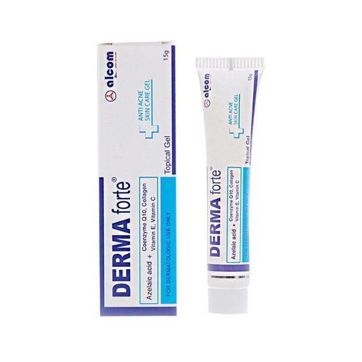 Hoàn Tiền 8%]Gel Dưỡng Derma Forte Giảm Mụn, Mờ Thâm 15g Anti Acne Skin  Care Gel | Lazada.vn