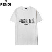 ใหม่ fendis เสื้อยืดผู้ชายผ้าฝ้ายท็อปส์