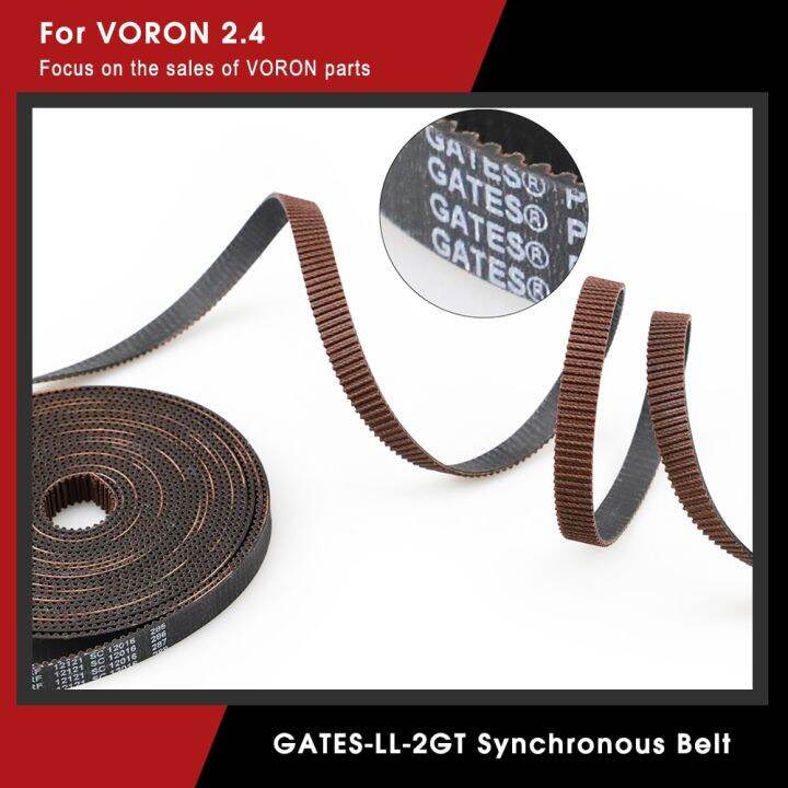 GATESLL2GT 2GT Belt Synchronous Belt GT2 Timing Belt 3D Printer Parts