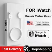 For Apple Original Magnetic Wireless Charger For iWatch 8 7 6 SE Portable Fast Charging Watch Series 1 2 3 4 5 6 Ultra USB Cable