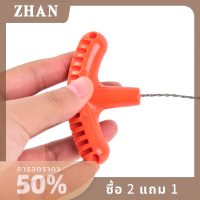 ZHAN 1PC สายสแตนเลสเลื่อยตั้งแคมป์กลางแจ้งเครื่องมือการอยู่รอดฉุกเฉิน