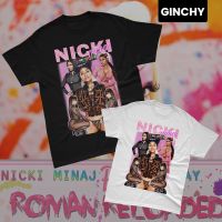 เสื้อยืดคุณภาพดี 【ใหม่】Nicki Minaj | T-shirt | "Artist" | "Onika Tanya Maraj-Petty" | Artist Collection T-shirt For Unisex