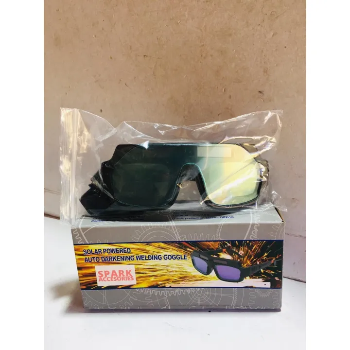 SOLAR POWERED AUTO DARKENING WELDING GOGGLE Lazada PH