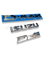 โลโก้ ISUZU D-MAX Ddi ติดท้ายกระบะ ISUZU D-max 2012-2019 แพ็ค 3ชิ้น