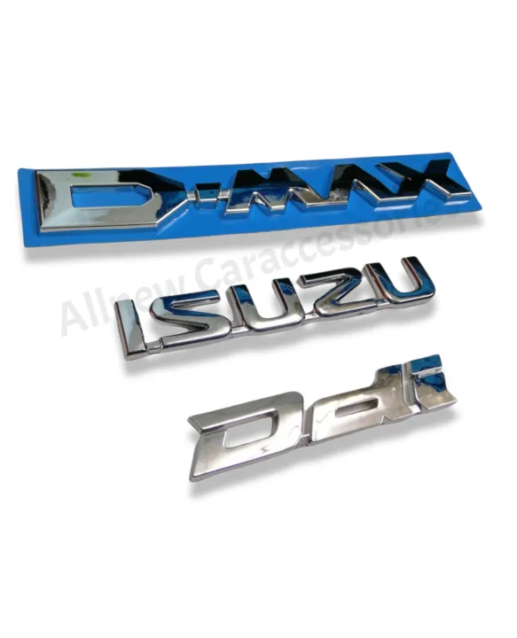 AD.โลโก้ ISUZU D-MAX Ddi ติดท้ายกระบะ ISUZU D-max 2012-2019 แพ็ค 3ชิ้น