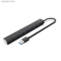 USB 3.0 + ฮับ2.0 7พอร์ตความเร็วสูง5GBPS Baoyijinchukou