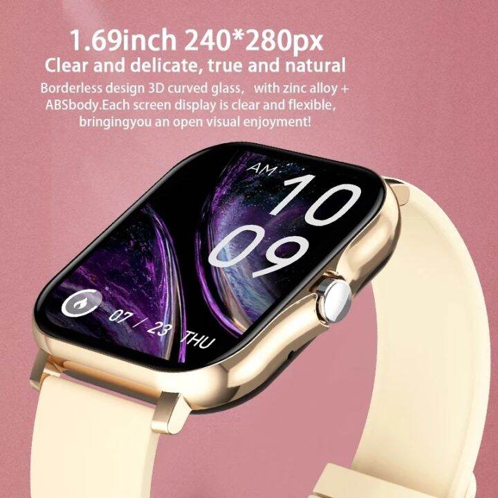 new-women-smart-watch-men-1-69-color-screen-full-touch-fitness-tracker-bluetooth-call-smart-clock-ladies-smartwatch-women