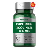 Piping Rock Chromium Picolinate 1000 mcg 360 Tablets