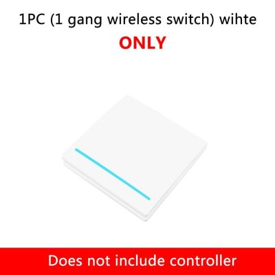 ใหม่ Tiktango 1/4แก๊งค์ RF 433Mhz สมาร์ทโฮมสวิตช์ไร้สายกดรีโมทควบคุมไฟปุ่มติดผนังโคมไฟติดเพดานเปิดถาม Ev1257สวิตช์จุดเปิด