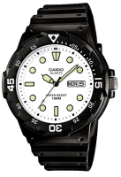 Casio Standard นาฬิกาข้อมือผู้ชาย สายเรซิน รุ่น MRW-200H,MRW-200H-7E (CMG) - สีดำ