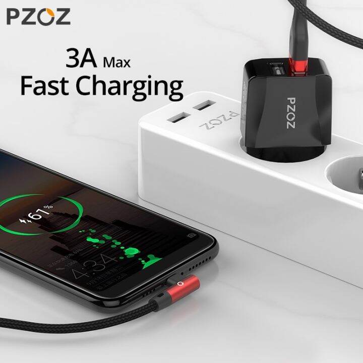 pzoz-สายเคเบิล90องศา-usb-type-c-ไมโคร-usb-c-ชาร์จเร็ว-microusb-type-c-สำหรับ-xiaomi-redmi-note-9s-8-pro-usb-c-และดาต้า