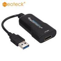 Neoteck USB 2.0 Game Capture Card 1080P Full HD HDMI-compatible to USB Live Video Capture For Live Broadcasts Video Recording Adapters Cables