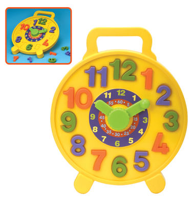 ของเล่นเด็ก ของเล่นเสริมพัฒนาการ นาฬิกาจิ๊กซอว์ Puzzle Clock Funtime