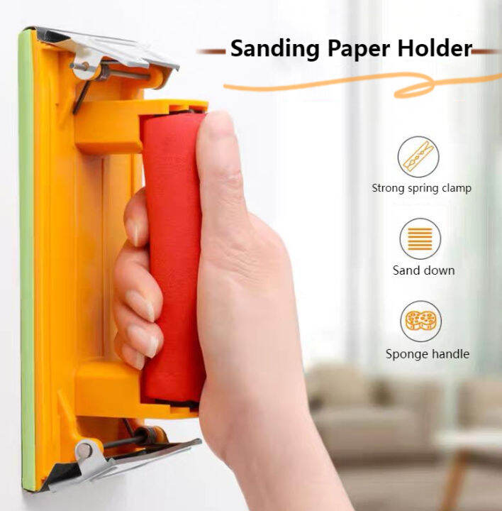 Handheld Sandpaper Sheet Frame Holder Sandpaper Holder Lazada PH