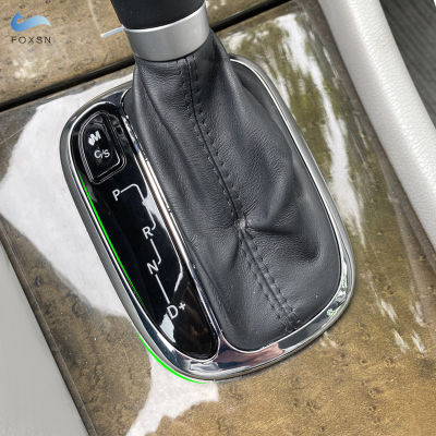 LHD รถอุปกรณ์เสริมภายใน Center Shifter ฝาครอบเกียร์ Shift แผงสติกเกอร์สำหรับ Benz C Class W203 C230 C320