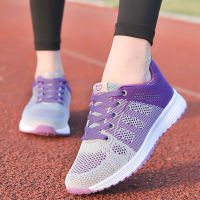 Shoes for Women Sneakers Casual Flats Shoes Mesh Breathable Ladies Shoes Plus Size Loafers Woman Running Sport Shoe Wedge