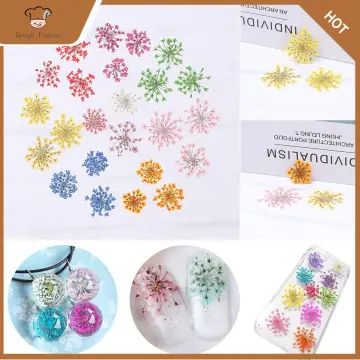 Dried Flowers DIY UV Mold Resin Fillers Expoxy Flower For Nail Art