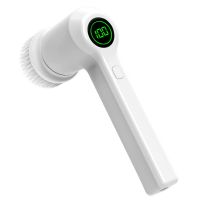 Electric Spin Scrubber for Bathroom Bathtub Cordless Power Spinning Scrub Brush Handheld Shower Cleaner Brush for Tile