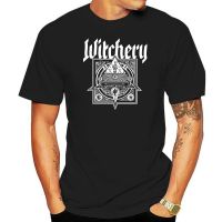 เสื้อยืดลําลอง ผ้าฝ้าย 100% แขนสั้น คอกลม พิมพ์ลาย Witchery Infernal Majestys ทรงหลวม สําหรับผู้ชาย และผู้หญิง  9LYK