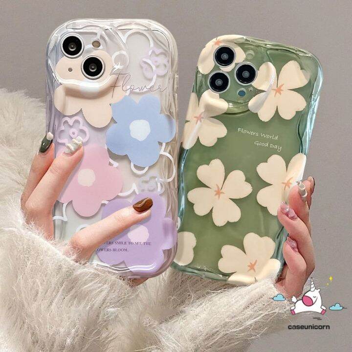 เคสโทรศัพท์มือถือแบบนิ่ม-tpu-กันกระแทก-ลายดอกไม้-แวววาว-สําหรับ-iphone-14-13-12-xr-6s-6-7-8-7plus-x-xs-2020