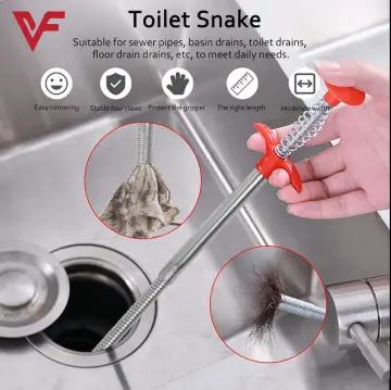 23.6 Inch Drain Snake Sink Drain Cleaner Remover Cleaning Tools For Kitchen  Sink Sewer Sewer Spring