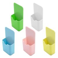 Plastic Magnetic Pen Holder Erase Marker Storage Box Pencil Organizer for Home Office Whiteboard Fridge Refrigerator