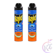 Combo 2 Bình xịt muỗi Raid chai 700ml hương Cam Chanh - xịt côn trùng