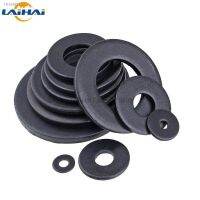 ☒ 2/5/10/20/25pcs M3 M4 M5 M6 M8 M10 M12 M14 M16 Black Grade 8.8 Steel Large Size Oversize Big Wider Flat Washer Plain Gasket