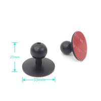 【✈】 Infinityclicks Holder Base Disk 17Mm Ball 3M Sticker Gravity Support Car Holders Accessories