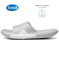 Scholl ไอรอนแมนร่วมแบรนด์ รองเท้าสกอลล์-แมมโบ้ Mambo รองเท้าแตะสวม สำหรับผู้ชายและผู้หญิง รองเท้าสุขภาพ เหมาะกับรองช้ำ นุ่มสบาย