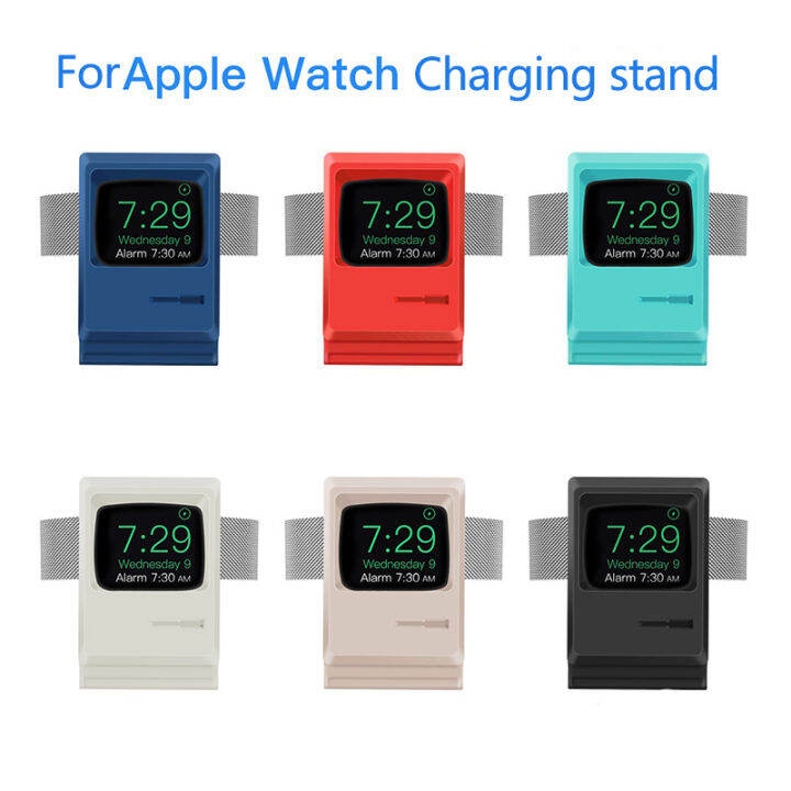 แท่นชาร์จ-สำหรับ-apple-watch-ultra-series-8-7-6-5-4-3-2-1-สมาร์ทวอทช์-ซิลิโคน-ทรงสั้น-ที่เก็บสายชาร์จ-แท่นชาร์จ-แท่นวางชาร์จ