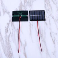 1/2pcs 1W Solar Panel Cell 100A Controller Solar Panel Outdoor Battery Charging Supply for Garden Light Wires Leads Adapters