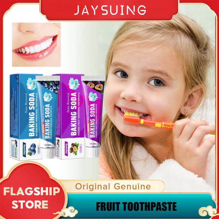 Jaysuing Fruit Toothpaste Passion Fruit Toothpaste Blueberry Whitening