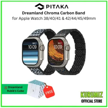 Carbon Fiber Apple Watch Link Bands - 38/40 & 42/44mm - PITAKA