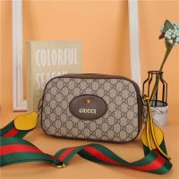 ♈♞ Female bag new letters printing high quality backpack fashion one shoulder inclined tide restoring ancient ways joker round package