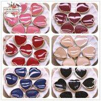 50pcs 12mm heart delicate multicolor Buttons Home Garden Crafts Cabochon Scrapbooking DIY Accessories Haberdashery