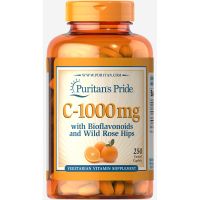 Vitamin C-1000 mg with Bioflavonoids and Wild Rose Hips 250 Caplets    ❌❌❌ ขนาดที่คุ้มที่สุด ❌❌❌