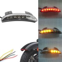 2X Motorcycle Rear Fender LED Brake License Plate Tail Light Stop Lamp for Sportster XL883N 1200N XL1200V XL1200X